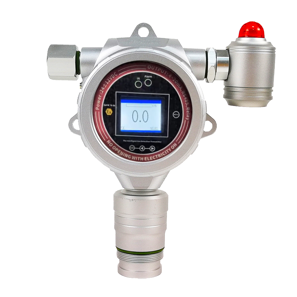 MIC500S Online 0-30%VOL O2 Oxygen Gas Detector PH3 HCL HCN COCL2 Gas Leak Alarm