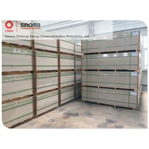 Gery Color Reinforced Fiber Cement Board , Fireproofing Calcium Silicate Sheet