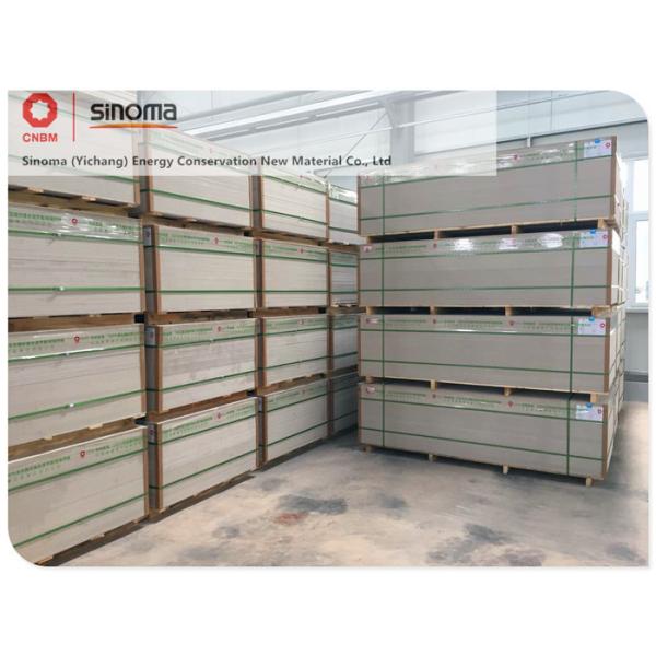 Quality Gery Color Reinforced Fiber Cement Board , Fireproofing Calcium Silicate Sheet wholesale