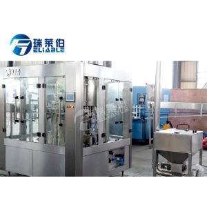 Three In One Water Filling Machine / Automatic Water Bottling Equipment