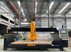 Automatic Smart Monoblock 5 Axis CNC Bridge Saw Cutting Machine for Granite