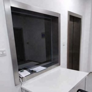 Medical Shielding X Ray Lead Glass 10mm Thock For Observation Window