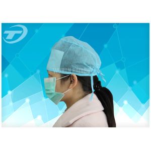 Dust Proof Hospital Disposable Surgical Caps With Various Color 18gsm To 30gsm