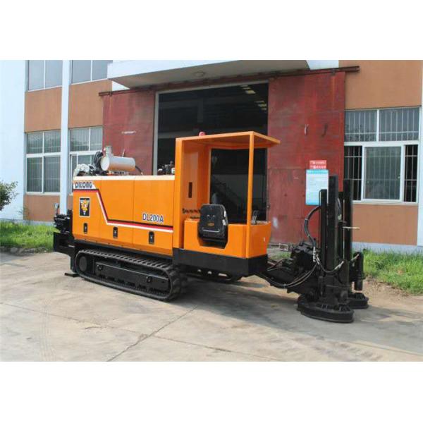 Four Pump Hydraulic Pipe Pulling Trenchless Boring Machine 20T With Auto