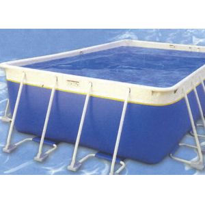 House ' s Backyard Easy Intex Pool , 0.9mm Plato PVC Tarpaulin Family Swimming