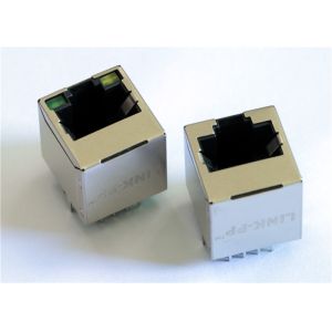 Cheap LPJE681-0BENL Vertical RJ45 Jack 8P8C Shielded w Green Yellow LED Thru Hole for sale