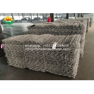 Hot Dipped Galvanized Gabion Box Wire Mesh Heavy Duty 2x1x1m