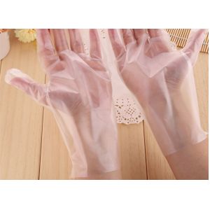 Premium quality cheap transparent plastic ldpe/ hdpe gloves