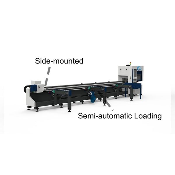 Quality Side Mounted Lathe Tube Cutting Machines Semi Automatic Loading 1500W-20KW wholesale
