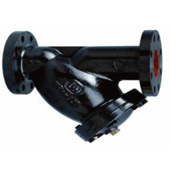 150mm 10k Standard Y Strainer Valve Cast Iron Material Water Steam Medium