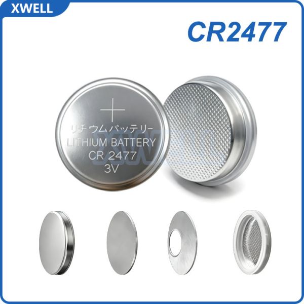 Quality CR2477 Coin Cell Case Kit with 24mm Diameter 7.7mm Thickness and 1000mAh Capacity for Battery Research wholesale