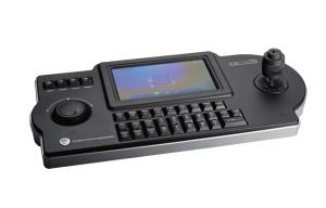 Cheap Network Keyboard Controller, With IP Camera Decoding And PTZ Control, 1ch HDMI Output@25 Split, Video Over IP for sale