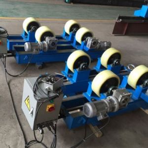 80T 100T 150T 250T Welding Rotator Machine Heavy Duty Automatic With Rubber