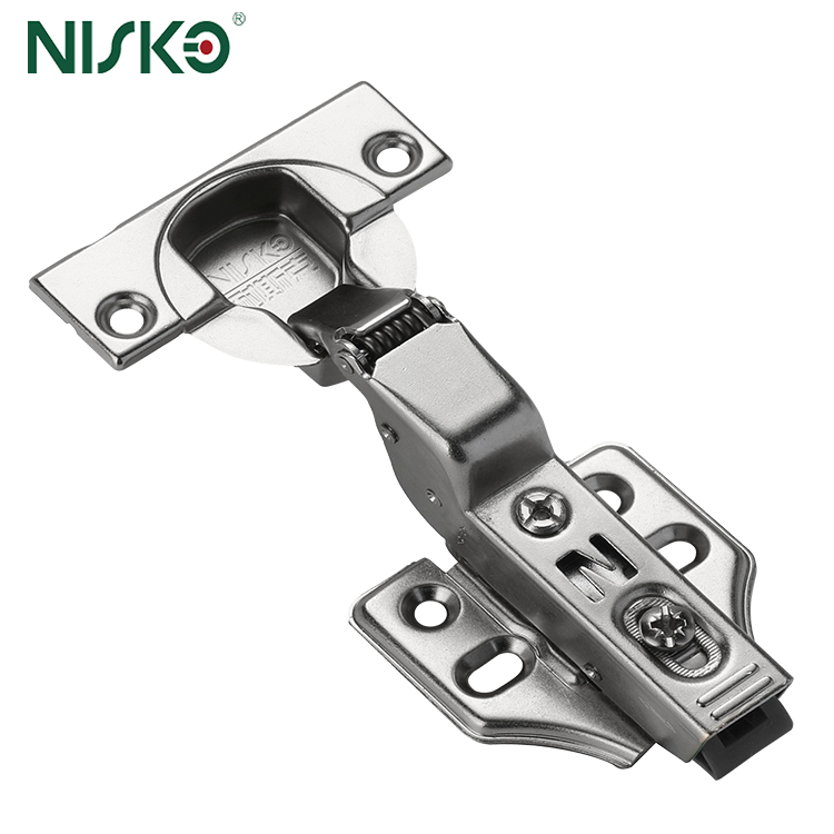 Two Way Adjustable Cabinet Hinge Clip-On Soft Closing Hinge Bedroom Wardrobe