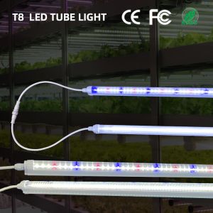 Full Spectrum T8 LED Tube Lighting 18W 25W 36W With Connector