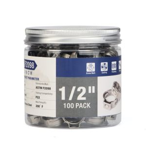 China ISO Portable PEX Crimping Tool Cinch Rings 1/2 Inch Stainless Steel on sale