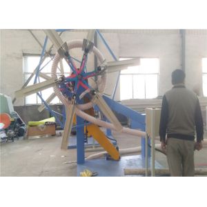 PE Carbon Sprial Reinforcing Plastic Pipe Machine / Production Line Fully