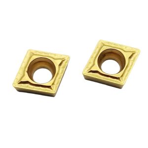 CVD Coating Tungsten Carbide Inserts Lathe Turning CCMT060204