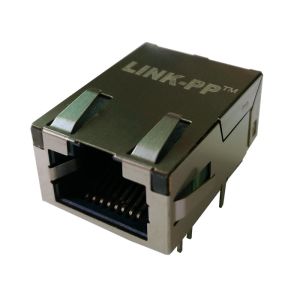 Low-Profile RJ45 Jack RJMG201221930NR Gigabit Single Port, Led1 Gr Led2 Gr/yl