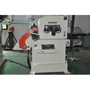 Material Frame Automatic Stamping Sheet Metal Decoiler Machine To Straighten