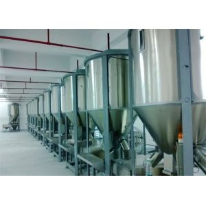 Manual / Automatic Vertical Plastic Pellet Mixer Blender Machine OVM-5000