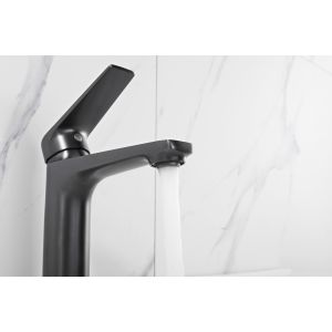 1 Hole Counter Top Wash Basin Taps 13L/Mins Hot Cold Water Desk Mounted