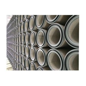 5um,0.5um,2um,0.2umCylindrical Type Dust Filter Cartridge , 1μm Porosity Pleated
