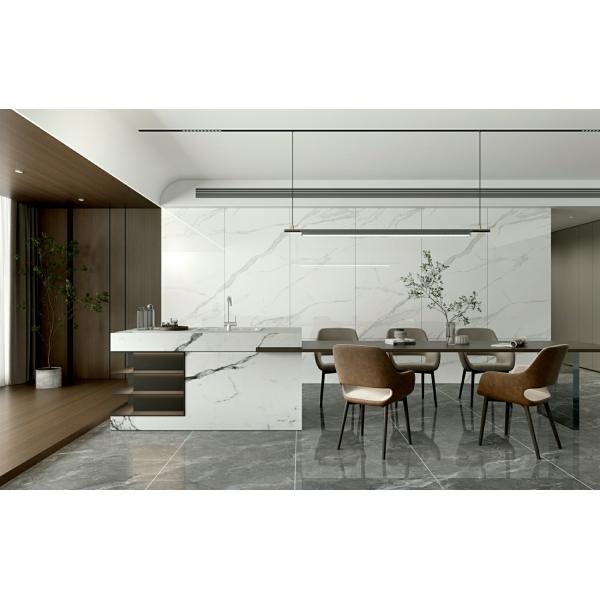 900x1800mm Polished Glazed Porcelain Tile 0.5% WA for Indoor Floor