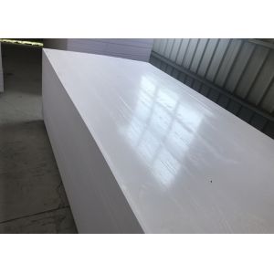 Rigid White PVC Free Foam Board 0.55g / Cm3 High Density Foam Sheets