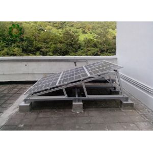 Rotate Maintenance Flat Roof Solar Mounting System Solar Rooftop Racking Systems