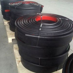 Dual Seal Conveyor Belt Skirting Systems Double Layer Rubber Urethane Skirting