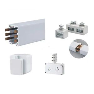 IP54 Lighting Busway System Easy Installation Illuminated Busbar System