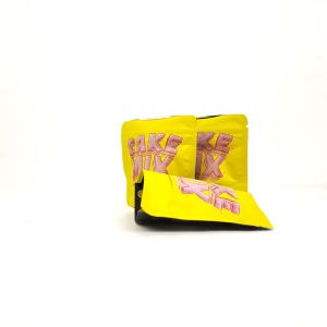 Resealable Smell Proof ziplockk Packaging Mylar weed Bags Custom Printed Plastic