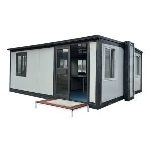 Cheap 20ft Modular Container Expandable Prefabricated Home with Free Layout Design and Customized Design for sale