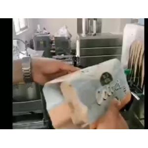 Automatic Commercial Food Shrink Wrap Machine 120BPM For PET PVT Bottles Coconut