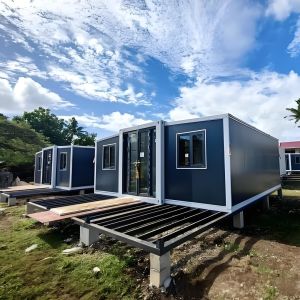 20ft 40ft Expandable Prefabricated Portable Steel Building for Home Office or