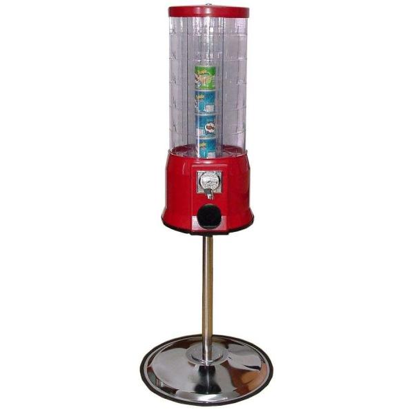 Red ABS Vending Machine Interactive Digital Display Cashless Payment