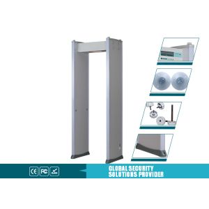 LED screen Archway metal detector scanner / Intelligent alarm door metal