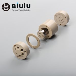 Engineer Plastic Peek Precision Plastic Machining Custom Part 0.01mm Tolerance