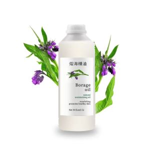 Cas 24502-78-1 Organic Carrier Oils Cold Pressed Borage Seed Oil 100% Pure