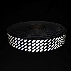 Eco-friendly Webbing With Reflective Pattern Heat Transfered On