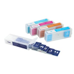 35pcs Box Set Of Prepared Glass Microscope Slides On Animals Insects Plants