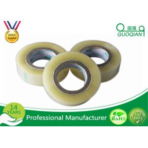 Single Sided Transparent BOPP Packing Tape / Masking Tape Tensile Strength SGS