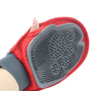 Custom Deshedding Glove Efficient Pet Grooming Glove Pet Cleaning Supplies