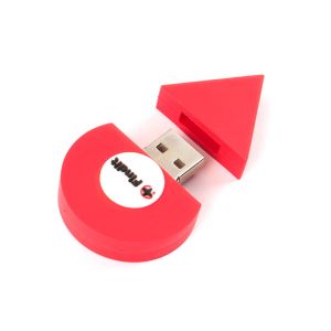 Custom USB Flash Drives Colorful Open Mold By Customer Shape With Fast Data