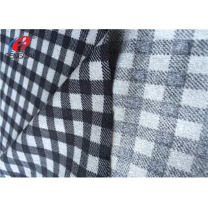 Warp Knitted Imitation Cotton Fabric Polyester Tricot Knit Fabric For Garment