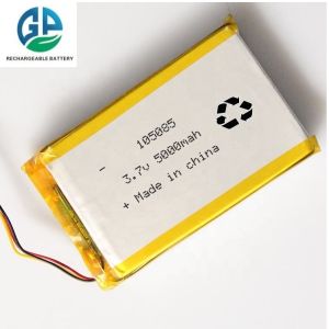 High Capacity 3.7v 18.5wh Custom Lithium Polymer Battery Rechargeable Lithium