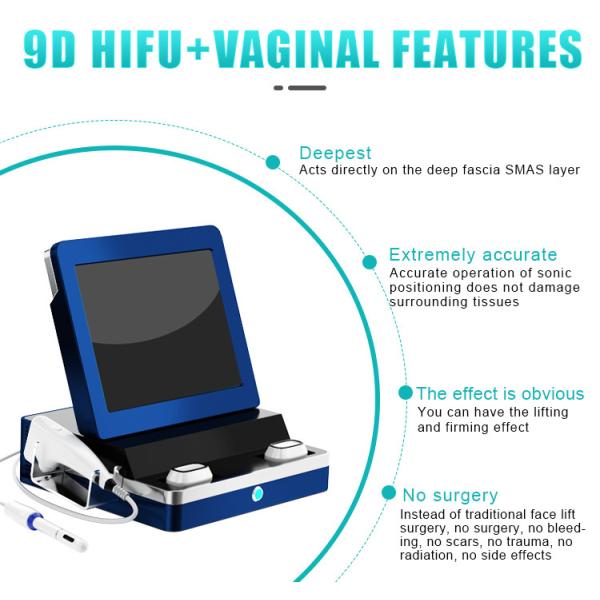 Quality AC100V 9D Multiline  Vaginal HIFU Machine Facial Lifting Device wholesale