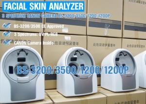 China Facial Skin Analysis Equipment skin analyzer with 15 Mega pixel Cannon Camera on sale