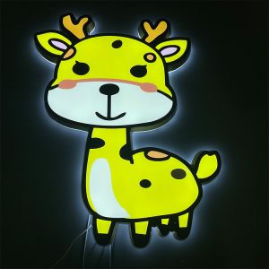 Waterproof Advertising Sign Led Luminous Acrylic Light Up Logo 3d Led Backlit